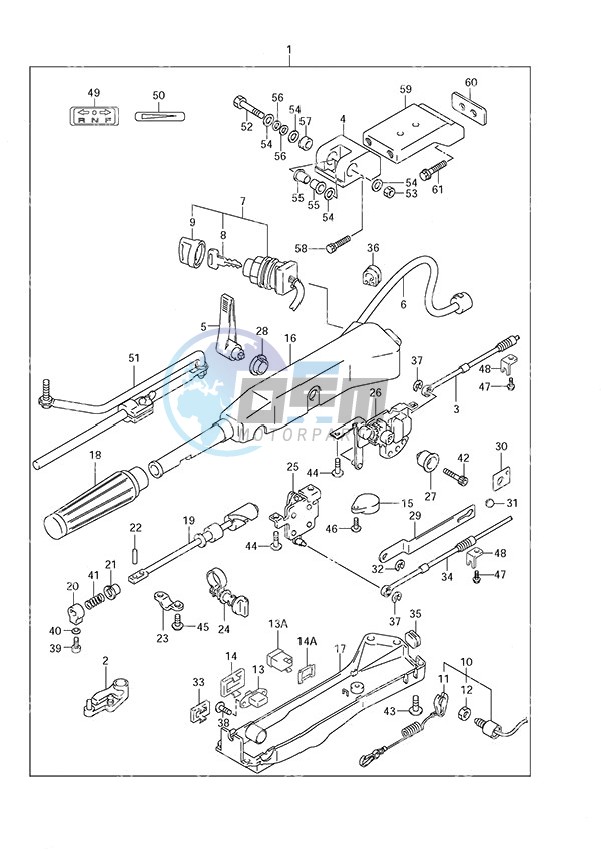 Tiller Handle