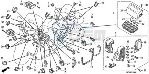 GL18009 UK - (E / AB MKH NAV) drawing WIRE HARNESS