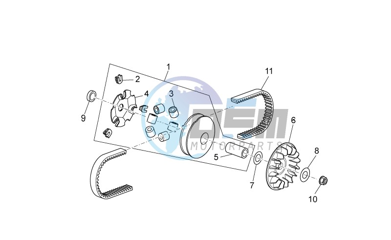 Variator assembly