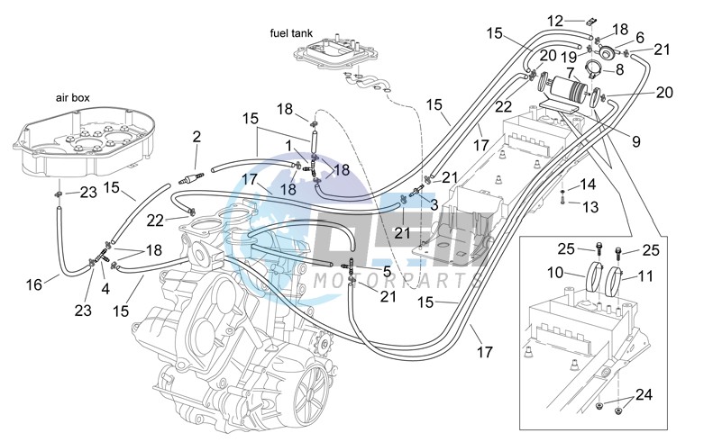 Fuel vapour recover system