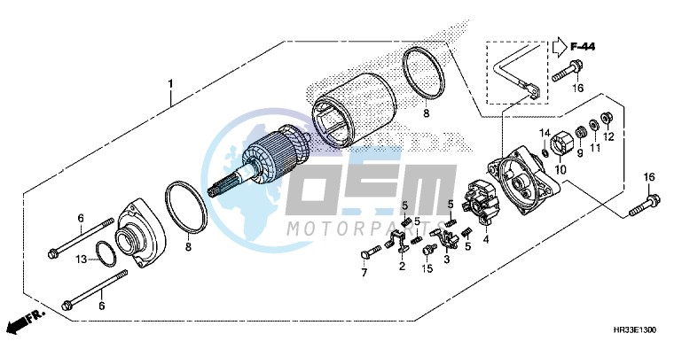 STARTER MOTOR