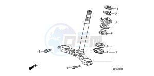 CB600FC drawing STEERING STEM