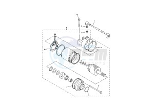 FZ6 FAZER 600 drawing STARTING MOTOR