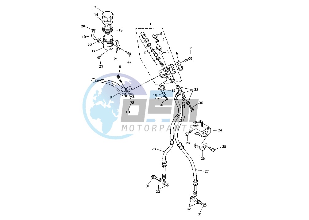 FRONT MASTER CYLINDER 1