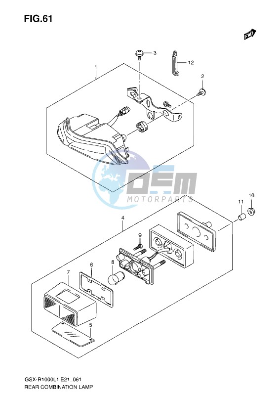 REAR COMBINATION LAMP