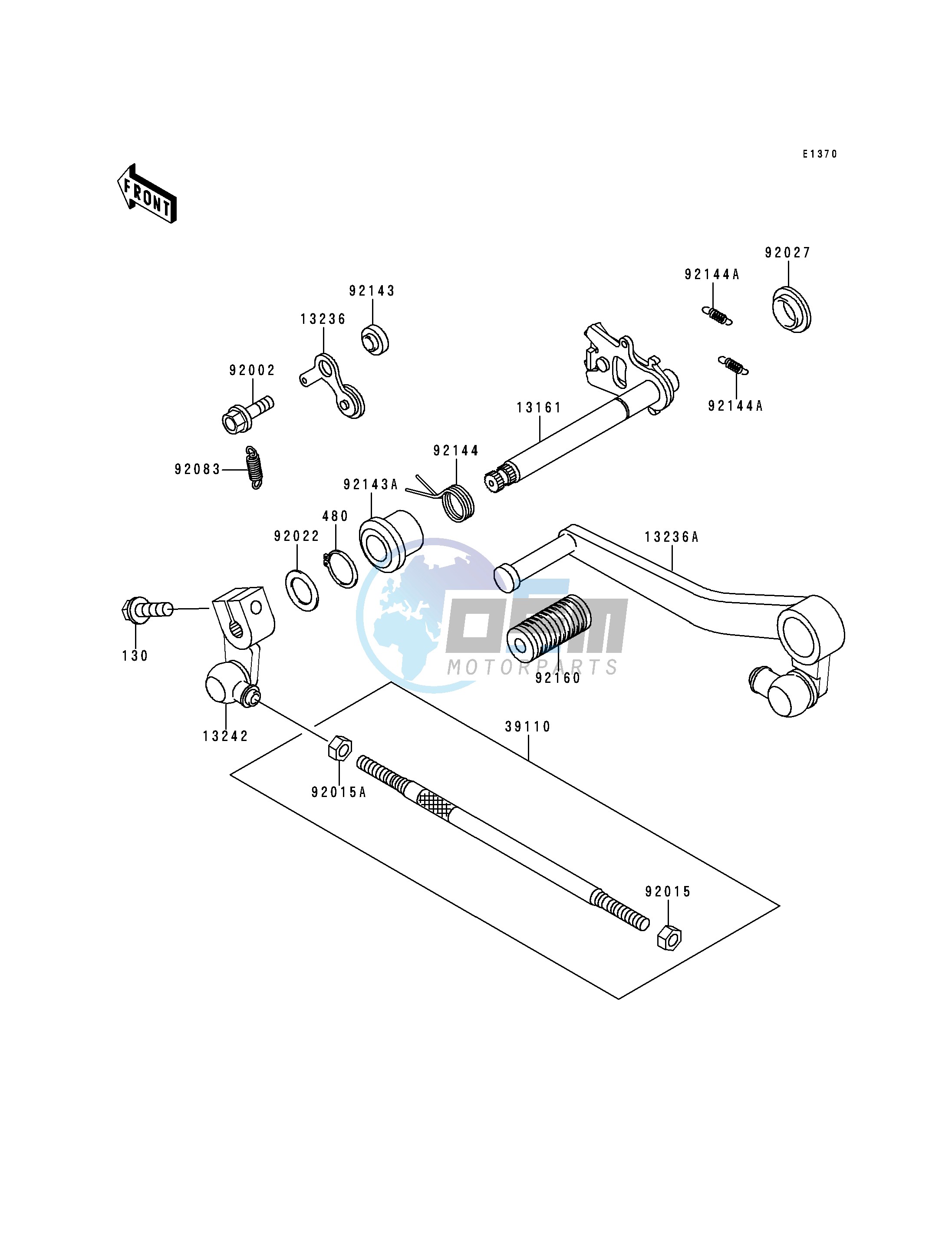 GEAR CHANGE MECHANISM