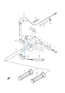 DF 2.5 drawing Tiller Handle