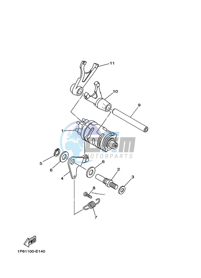 SHIFT CAM & FORK