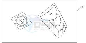 CBR1000RA9 Europe Direct - (ED / ABS) drawing TANKPAD / FUEL LID COVER