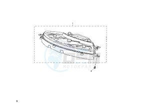 YP R X-MAX 250 drawing METER