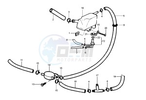 Runner VX-VXR 125-200 125 drawing Fuel supply system