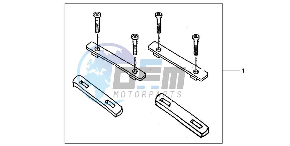 RR TRUNK STAY SET