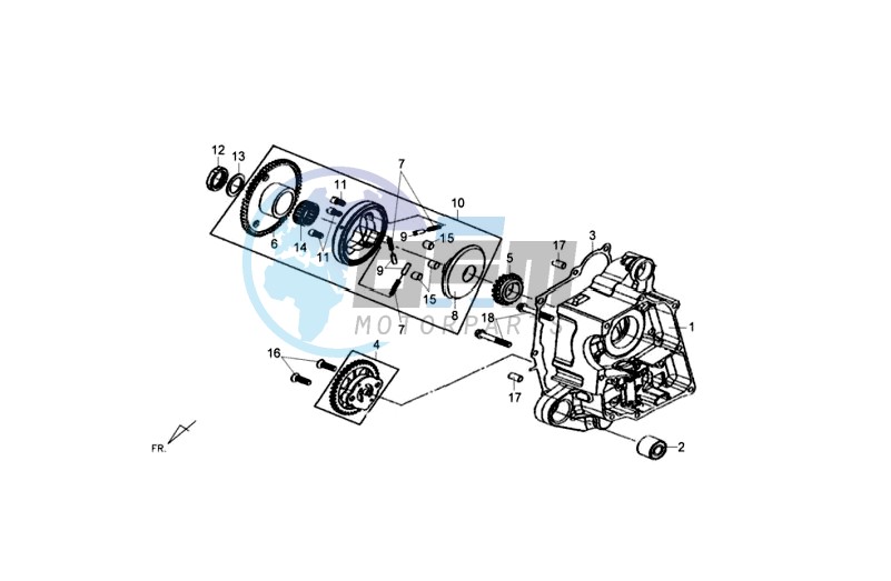 CRANKCASERIGHT / OILPUMP