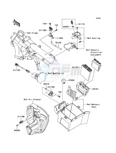 VN1700_VOYAGER_CUSTOM_ABS VN1700KCF GB XX (EU ME A(FRICA) drawing Fuel Injection