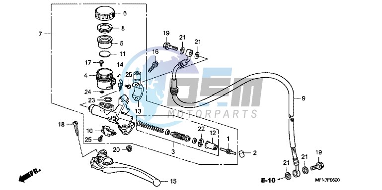 CLUTCH MASTER CYLINDER