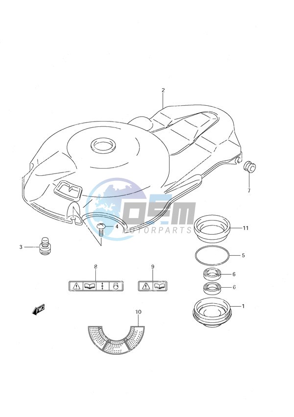 Under Oil Seal Housing