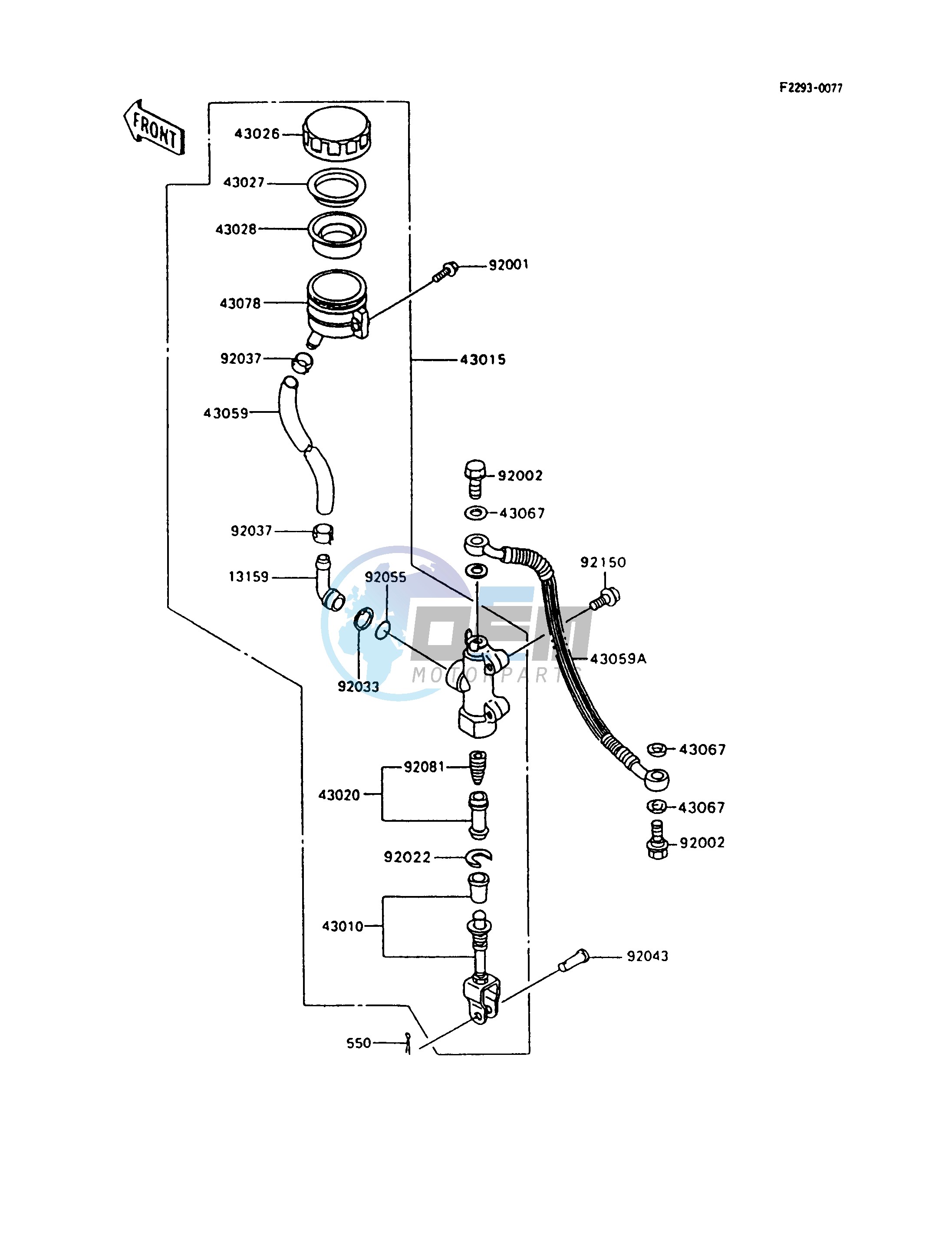 REAR MASTER CYLINDER