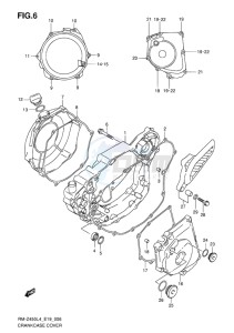 RM-Z450 EU drawing CRANKCASE COVER