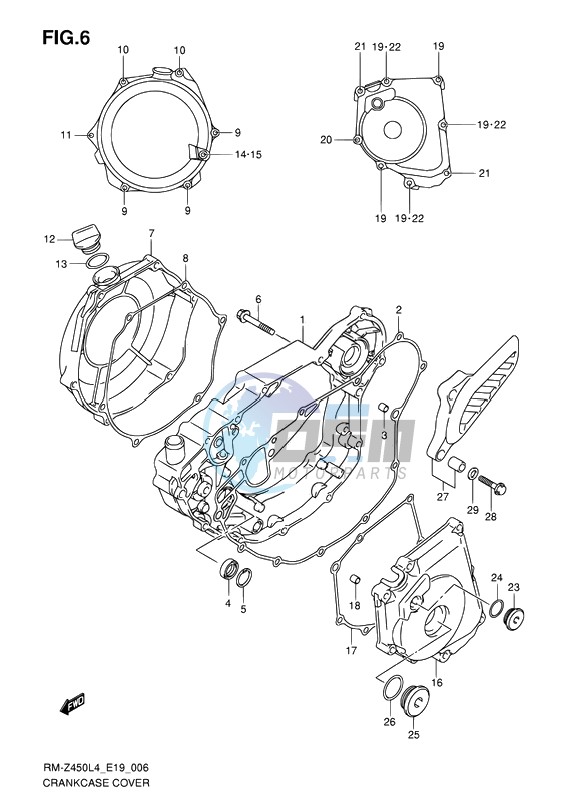 CRANKCASE COVER