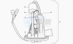 V 11 1100 Cat. Cat. drawing Internal fuel pump