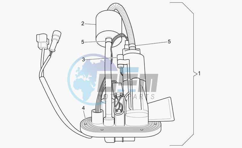 Internal fuel pump