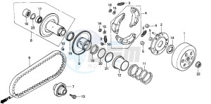 PK50 drawing CLUTCH/DRIVEN FACE