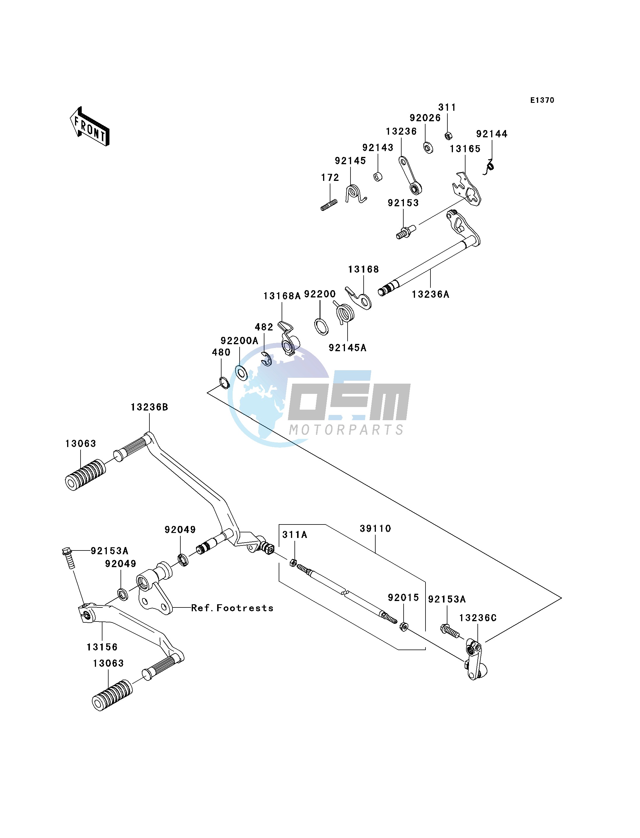 GEAR CHANGE MECHANISM