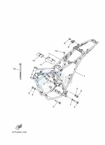 DT125 (3TTW) drawing FRAME