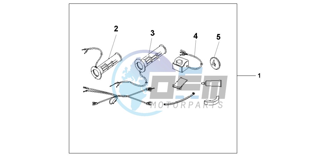 GRIP HEATER SS/ON-OF