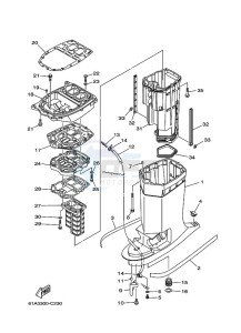 L250AETOX drawing UPPER-CASING