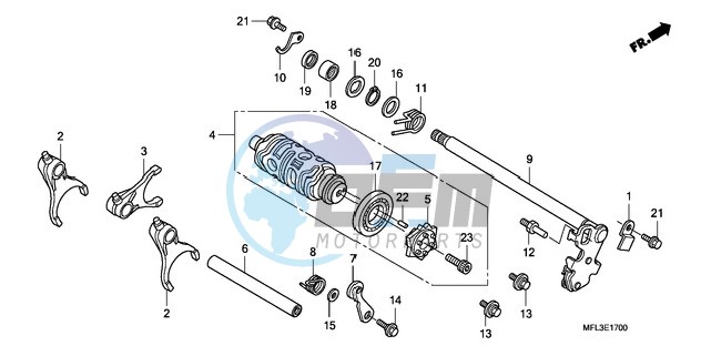 GEARSHIFT DRUM