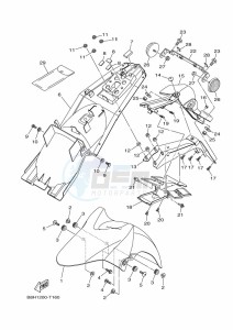 FZN250 (B8H5) drawing FENDER