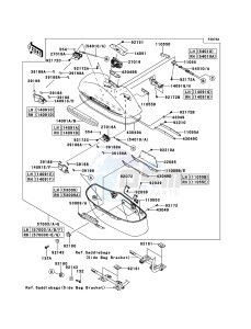 VN1700_CLASSIC_TOURER_ABS VN1700DEF GB XX (EU ME A(FRICA) drawing Saddlebags(Side Bag)