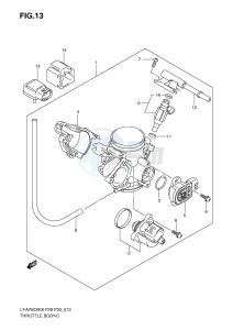 LT-A750X (P28-P33) drawing THROTTLE BODY