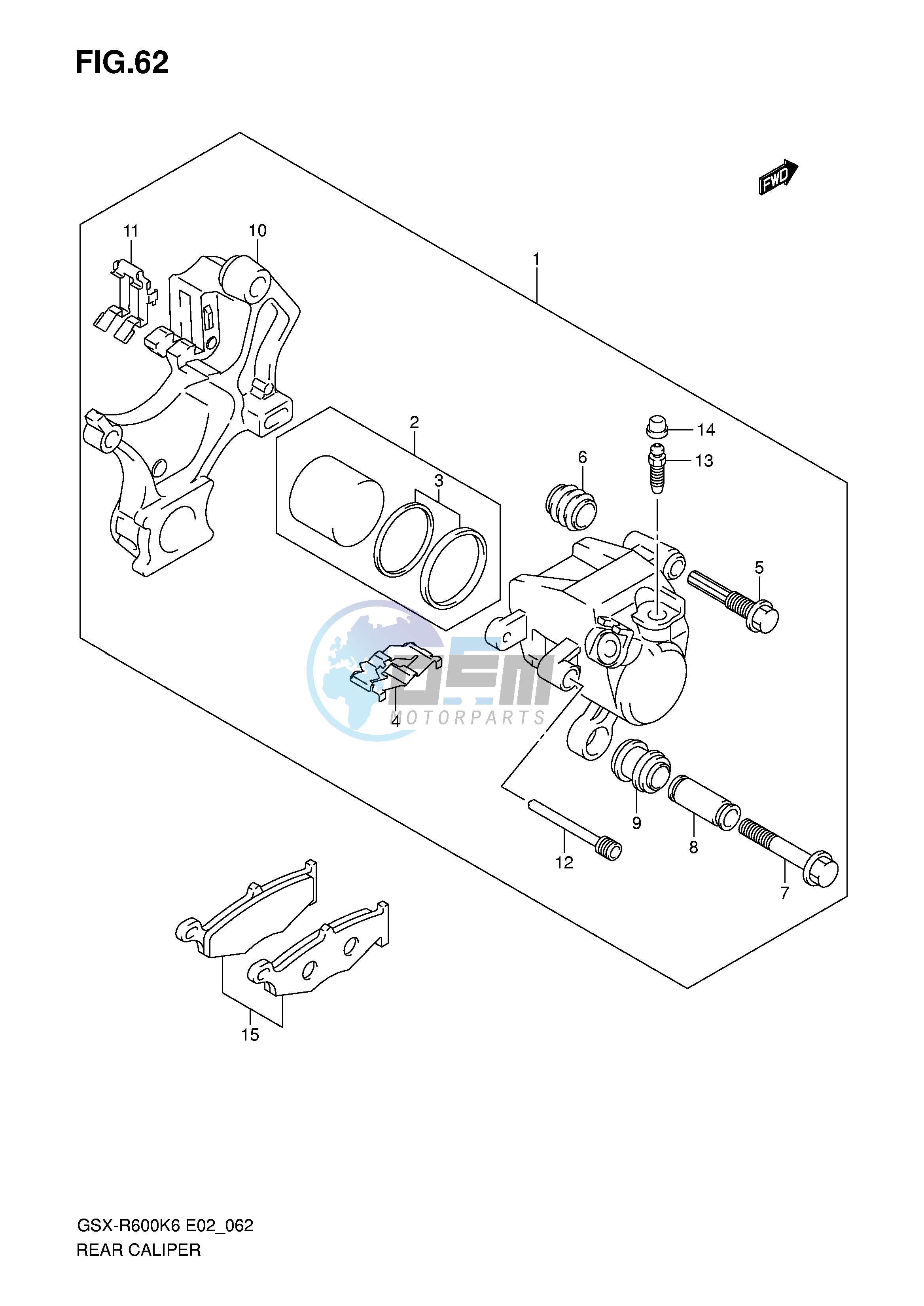 REAR CALIPER