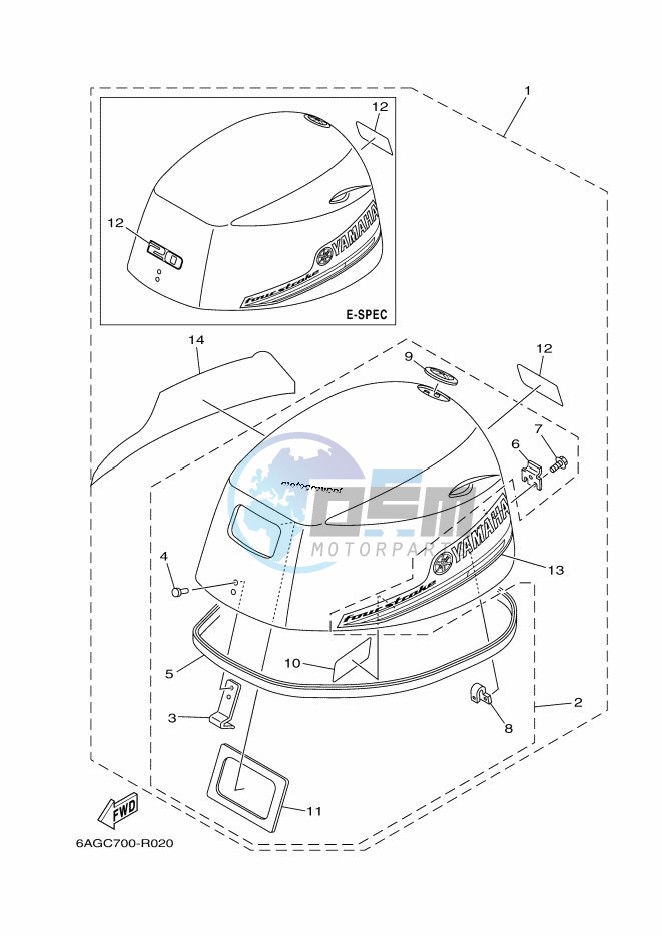 TOP-COWLING