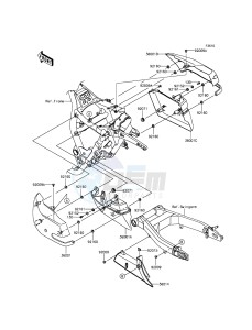 VULCAN 1700 NOMAD ABS VN1700DGF GB XX (EU ME A(FRICA) drawing Side Covers/Chain Cover