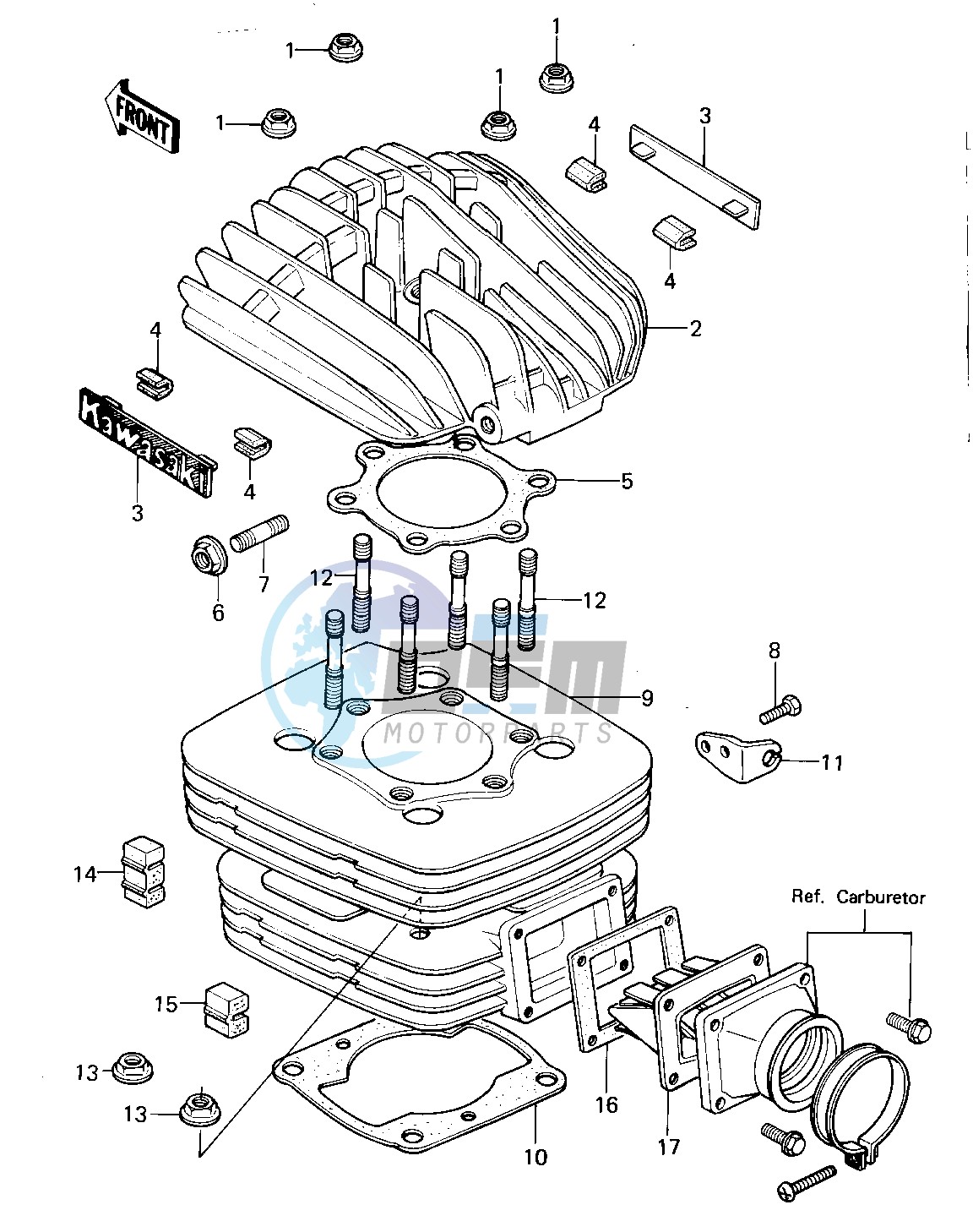 CYLINDER HEAD_CYLINDER_REED VALVE