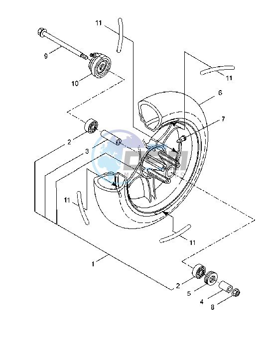 FRONT WHEEL