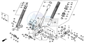 C90Z 50 drawing FRONT CUSHION