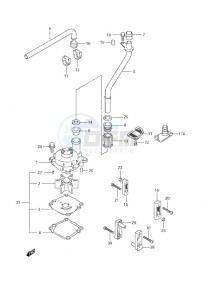 DF 60 drawing Water Pump