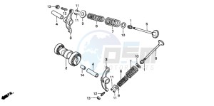 C70CW drawing CAMSHAFT/VALVE