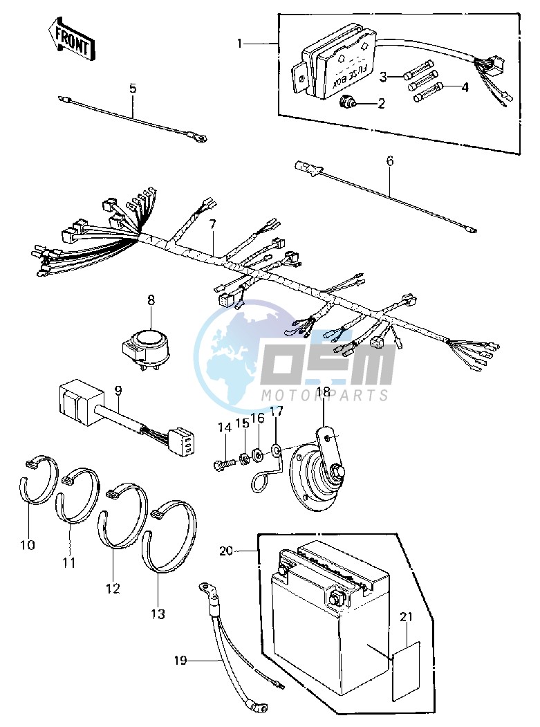 CHASSIS ELECTRICAL EQUIPMENT -- 80 B1- -