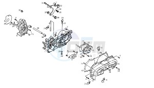 DFW - 50 CC VTHMA05A drawing CRANKCASE