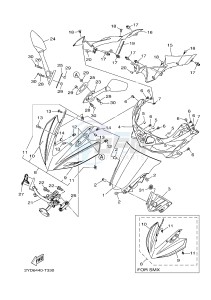 YZF-R25A 249 (BS82) drawing WINDSHIELD