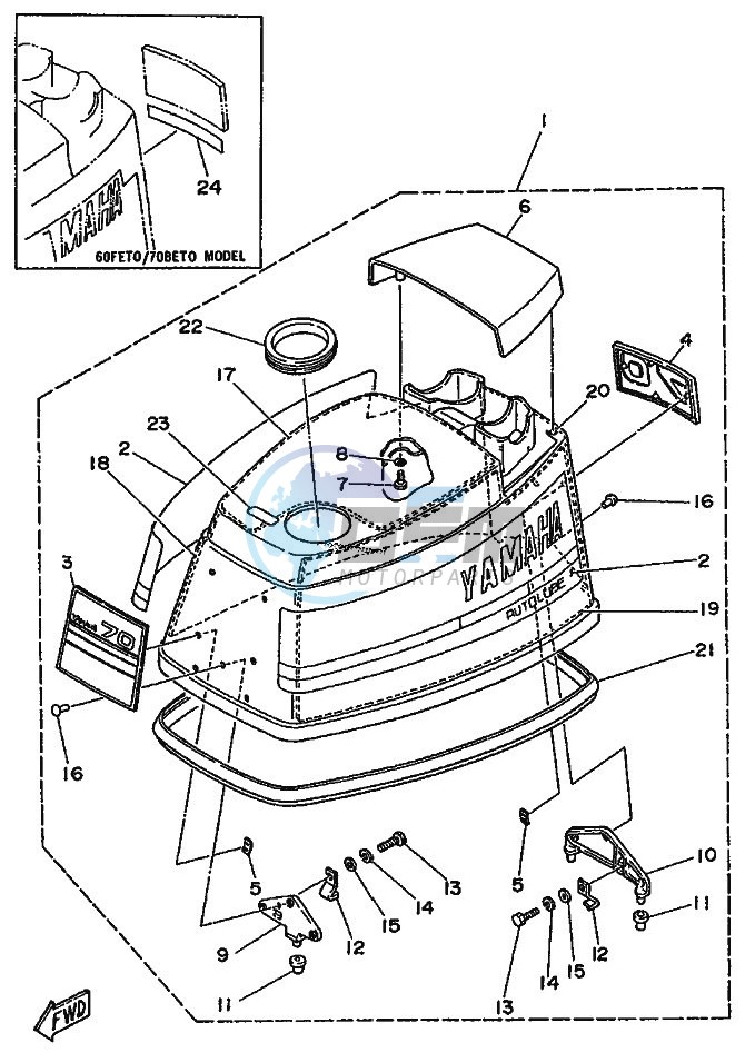 TOP-COWLING