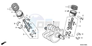 VT750C9 E / MKH MME drawing CRANKSHAFT