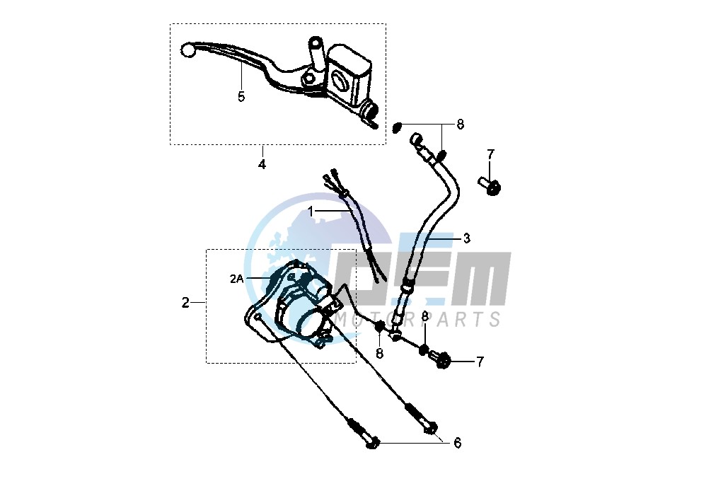 FRONT BRAKE SYSTEM