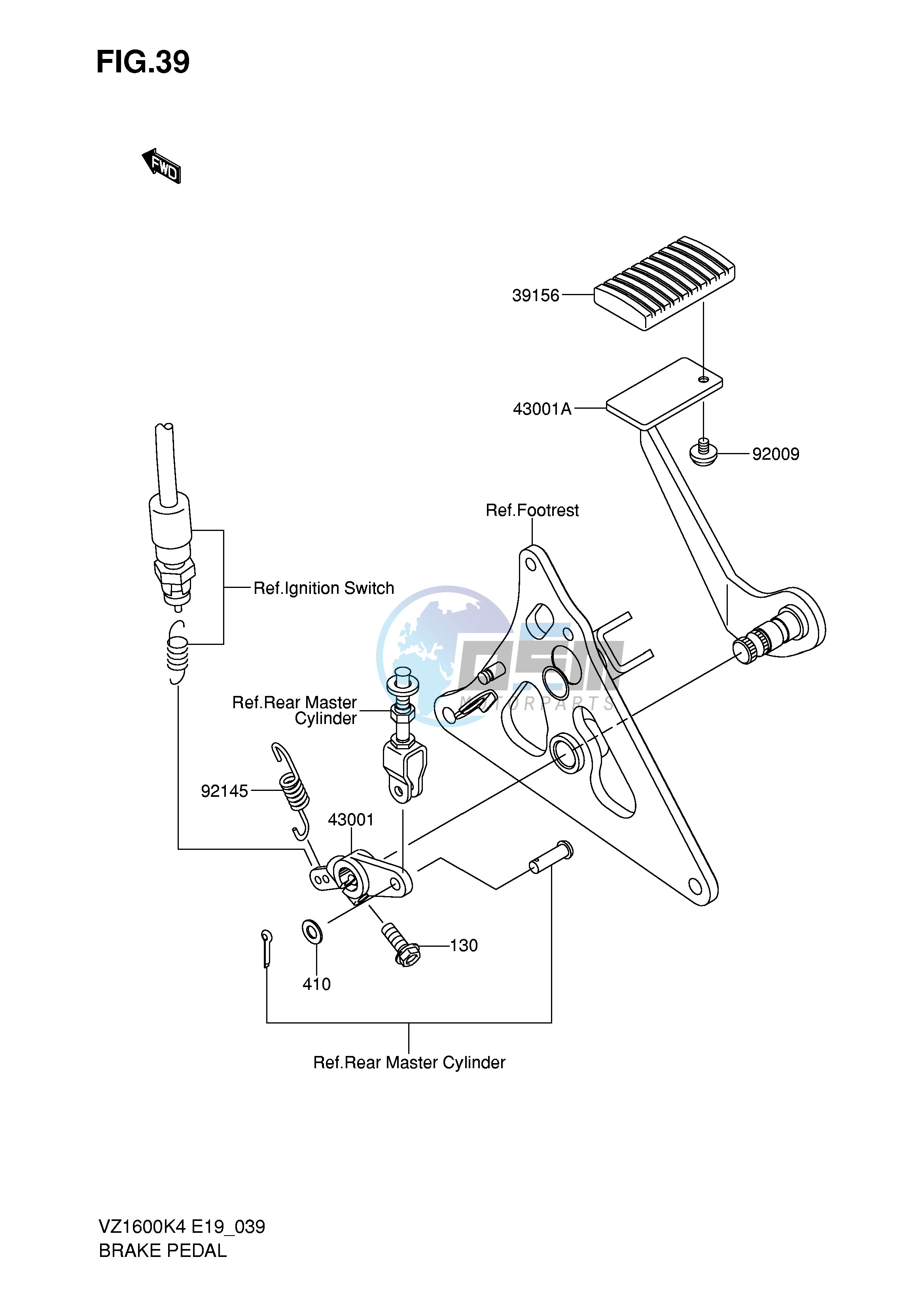 BRAKE PEDAL