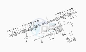 California 1100 Stone Special Sport drawing Driven shaft